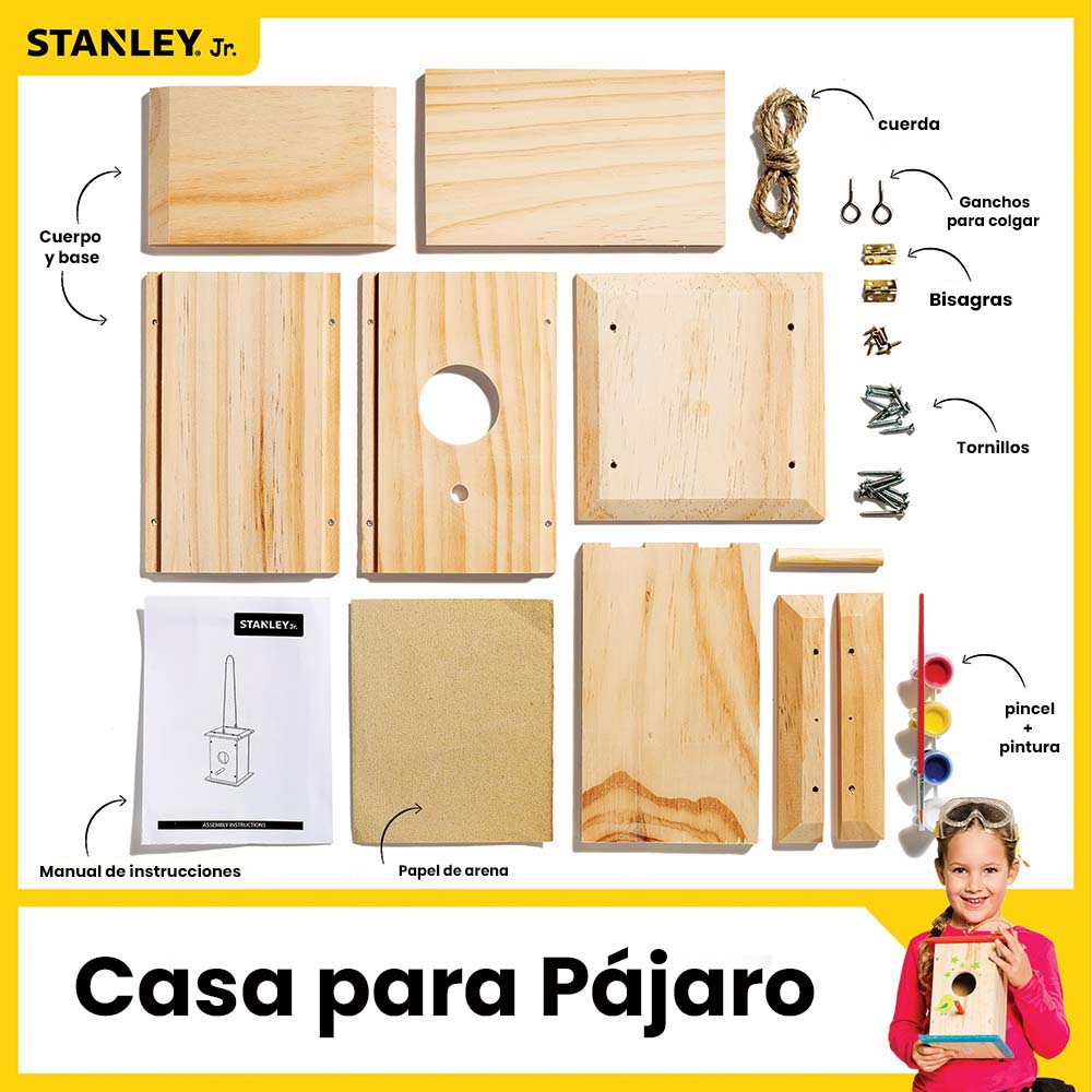 Kit Casita para Pájaros Stanley Jr - Imagen 2